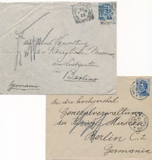 ITALIA 1908/13 LOTTO BUSTE