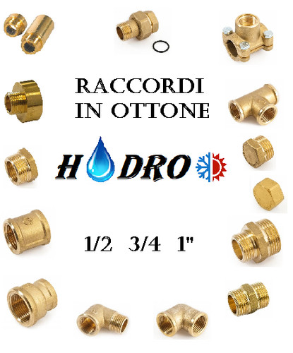 Raccordi ottone giallo - raccordi,