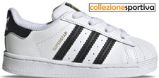 SCARPE BAMBINO/BAMBINA ADIDAS SUPERSTAR - FU7717 col. BIANCO/NERO