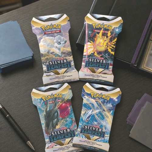 Pokemon silver tempest - tempest, sleeved