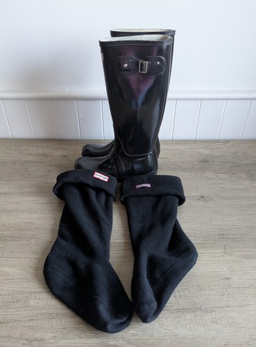 Wellington hunter nero taglia - wellington,