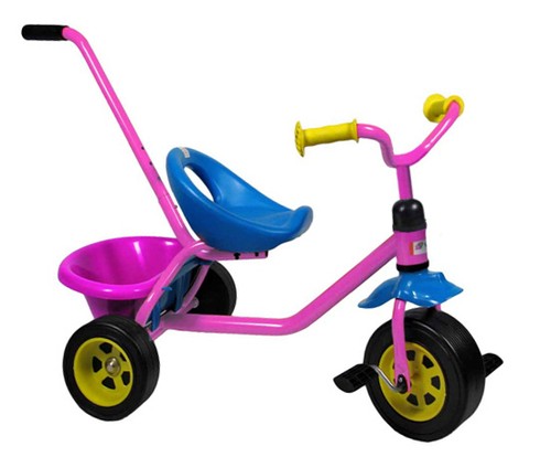 Triciclo con maniglia telaio - triciclo, maniglia,