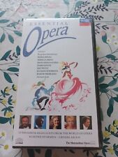 Essential Opera VHS Video New