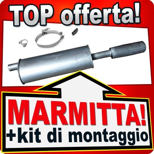 Silenziatore posteriore per - silenziatore,