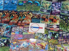Lotto 50 Carte Pokemon Italiane Originali +1 V/VMax/Gx/FullArt/EX/vastro