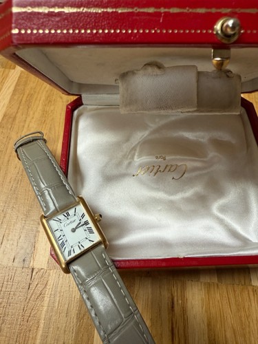 Orologio cartier tank placcato - orologio,