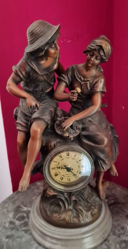 Orologio bronzo base - orologio, in