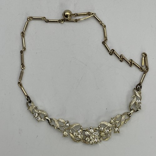 Collana vintage con - , strass