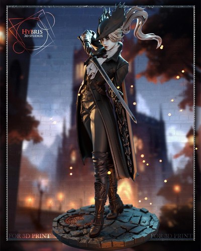 Bloodborne female hunter - female,