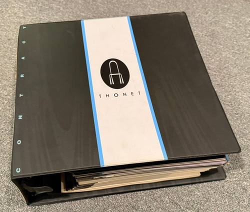 Thonet 1995 contract catalog - contract,