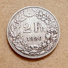 Moneta da 2 FRANCHI SVIZZERI