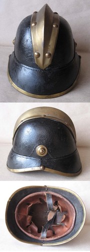 Antico elmetto pompiere - antico,
