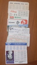 Lotto 10 Calendarietto