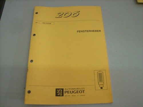 Manuale officina peugeot - manuale, di