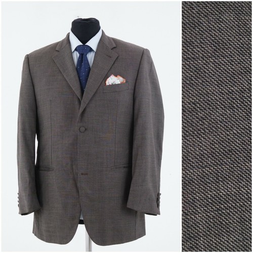 Men brown blazer 42s - brown, size