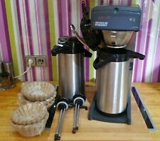 BRAVILOR BONAMAT TH10 GASTRO FILTER MACCHINA DA CAFFÈ BRODO QUANTITÀ 2xPAFFETTIERA POMPA 2,2 L