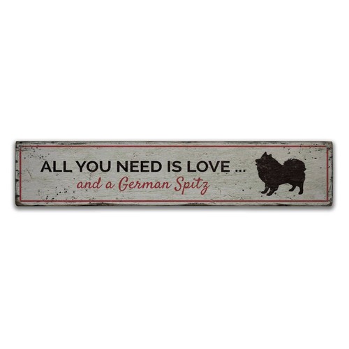 Love dog novelty distressed - love,