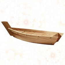  Piatto da sushi in legno