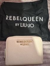 Portafoglio Donna Borsellino Piccolo Cerniera Liu Jo Panna  Da Pochette Carte