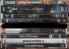 LOTTO DVD SPIDERMAN-TRASFORMERS-LIGABUE-BATMAN-Vari **COME NUOVI**