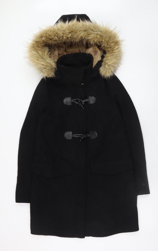 Cappotto donna zara nero misto - nero,