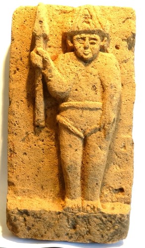 Scultura pietra vulcanica - scultura,