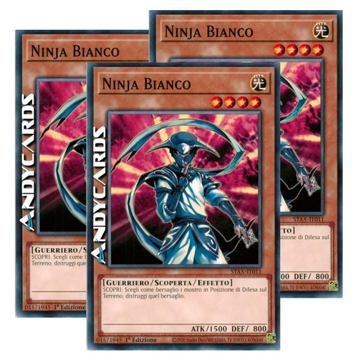 Ninja bianco white - 3x, (white