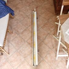 Tenda Parasole larghezza 3 Metri per Balcone, Usata, Rigato Bianco-Grigio-Giallo