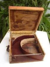 Antica Cassa Anni 20 - Grammofono Pathé - A Valigetta - Per Parti