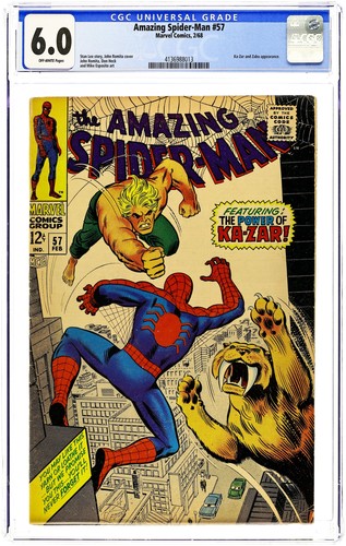 Amazing spider man cgc - spider-man, #57