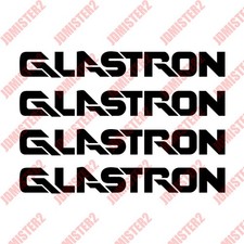 GLASTRON Decal Watercraft Boat Die Cut Vinyl Graphic Decal Sticker - Any Size