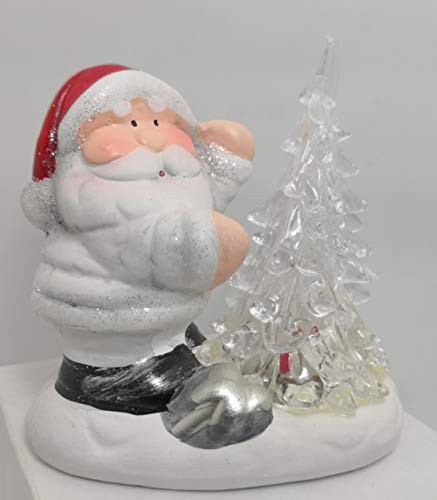 Babbo natale con - , e