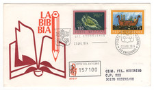 Concorso Artistico - La Bibbia - FDC - VATICANO 1974
