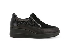 Melluso Slip-on Donna Nera in