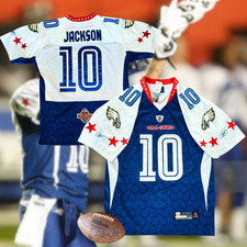 Maglia DeSean Jackson Philadelphia Eagles 2010 Pro Bowl Reebok NFL taglia 52 2XL