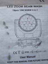 Vendo 2 teste mobili beam Led