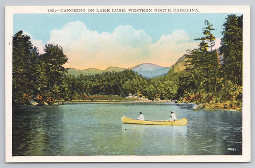 Western people canoa on - nc,