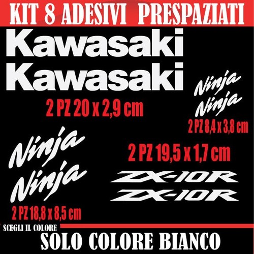 Kit adesivi kawasaki - kawasaki, ninja