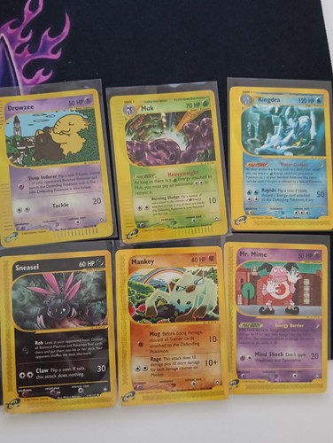 Lotto pokemon card - 6, set