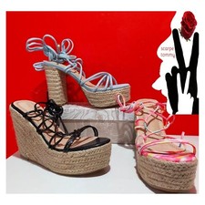 Sandali donna zeppa - , tacco