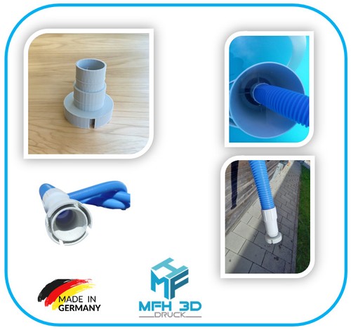 Adattatore aspiratore piscina - aspiratore,