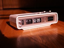 Panasonic Flip Clock RC 6551 Dator Vintage Restaurato Garanzia Prestazioni Fabbrica