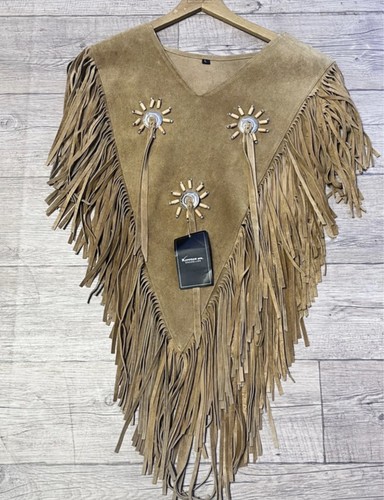Poncho coprispalle pelle da - pelle,
