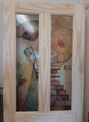 Porta interna vetro - porta,