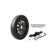 Kit ruotino di scorta in acciaio 155/90 R17 per Chevrolet Captiva 2006-2015