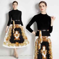 Tailleur Completo Nero Oro Set