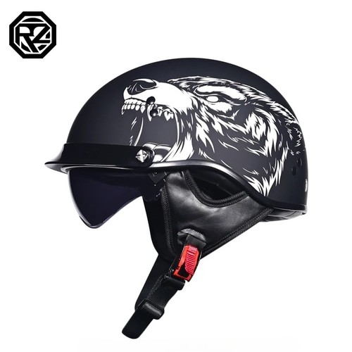 Casco moto orz - orz, retrò
