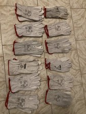 12 Paia di Guanti da lavoro in PELLE FIORE Bovino Taglia 10.