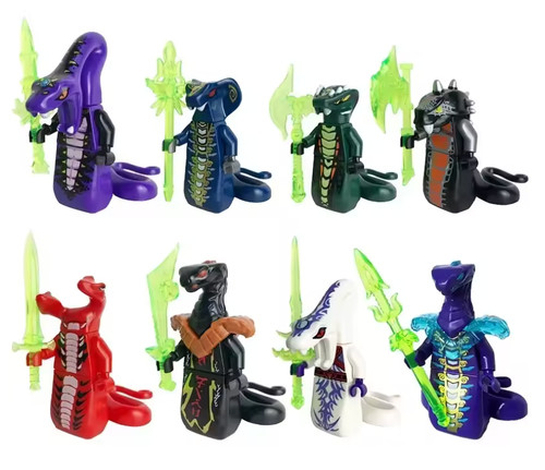 Set personaggi serpente - personaggi,