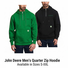 John Deere Men's Quarter Zip
